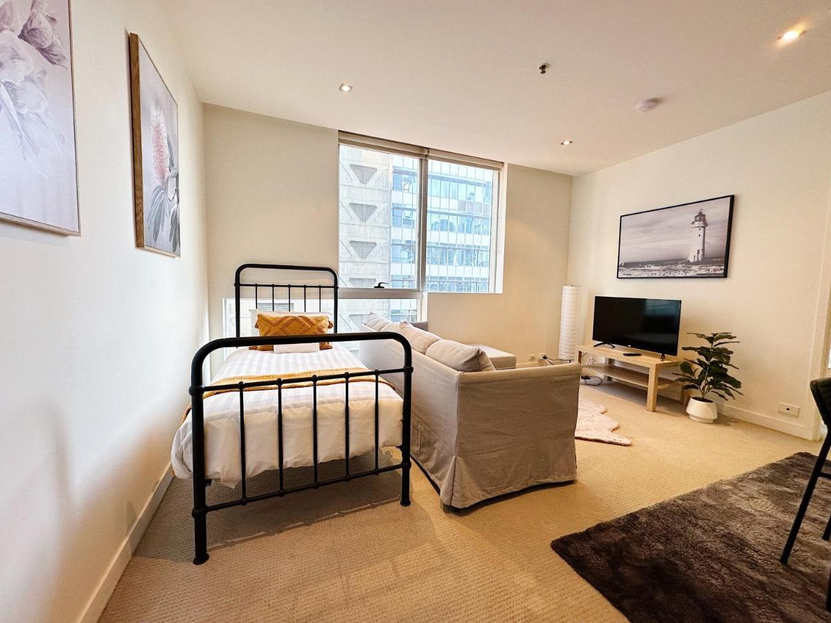 Luxe Central City Qv Apartment With Indoor Pool & Gym Melbourne Exteriér fotografie